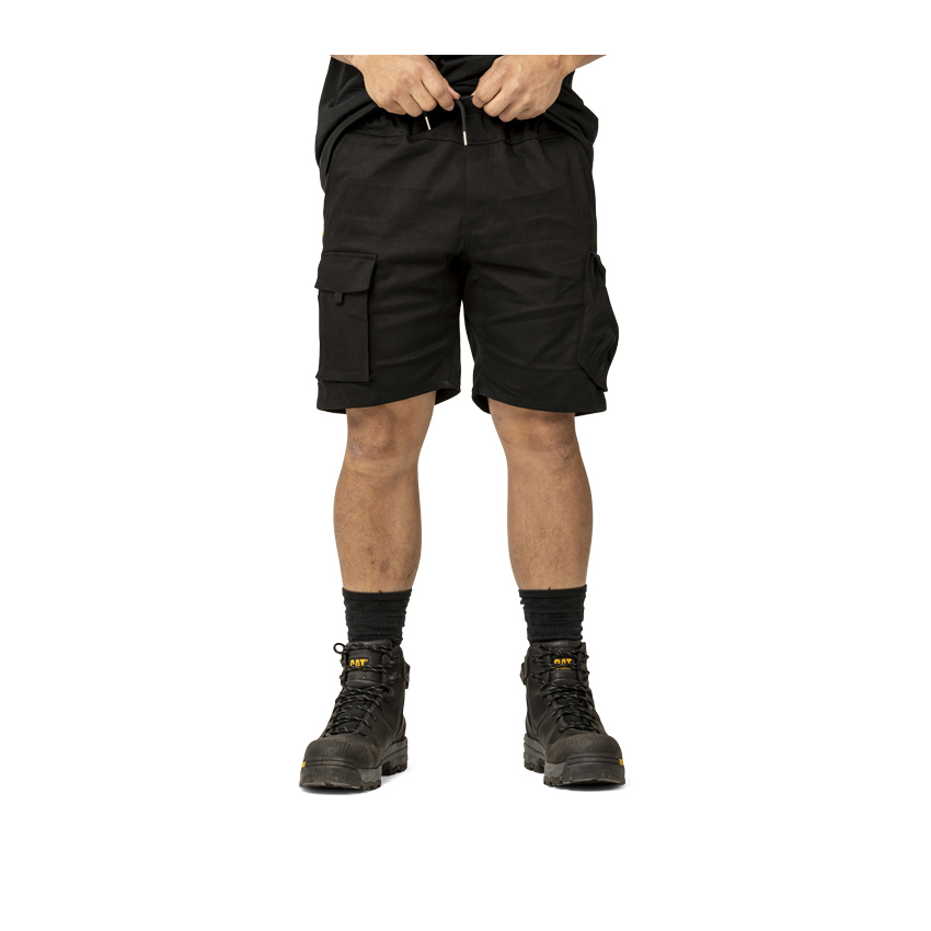 Caterpillar Diesel Philippines - Mens Work Shorts - Black 30579AHSM